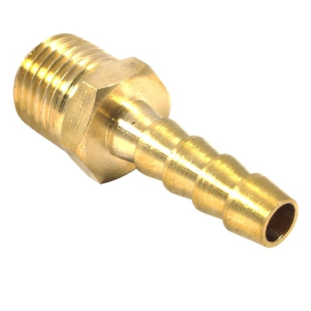 Forney Hose End, 1/4 in - 1/4 in MNPT 75360